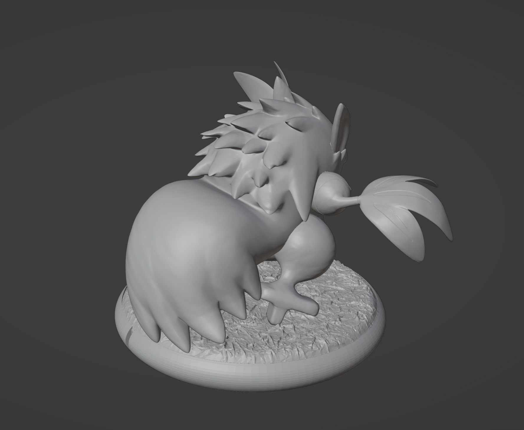 Shiftry pokemon 3D print model 3D print model_6