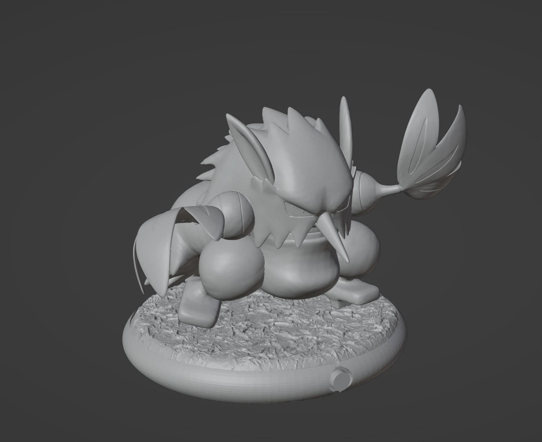 Shiftry pokemon 3D print model 3D print model_5