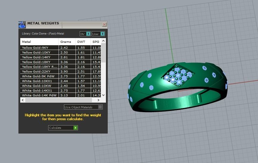 jewelry ring 3D print model_6