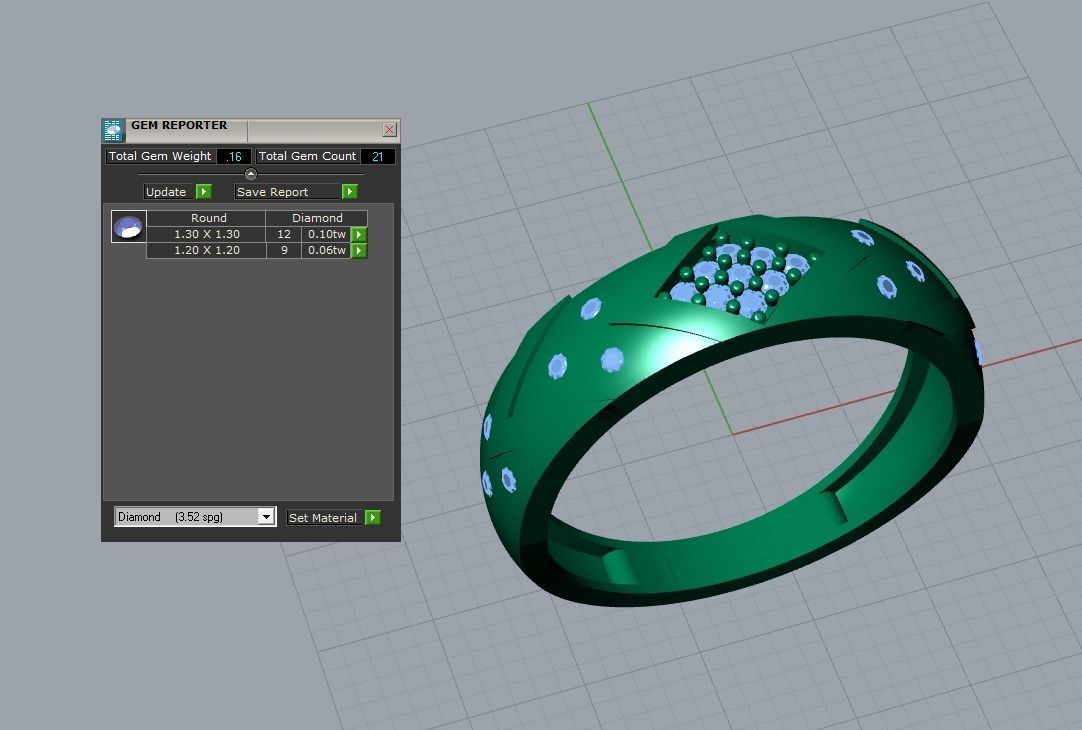 jewelry ring 3D print model_8