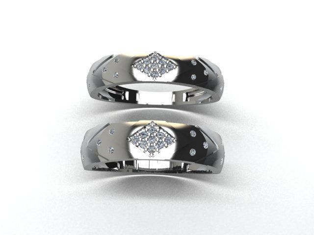 jewelry ring 3D print model_3