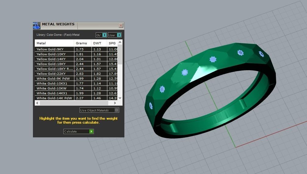 jewelry ring 3D print model_7