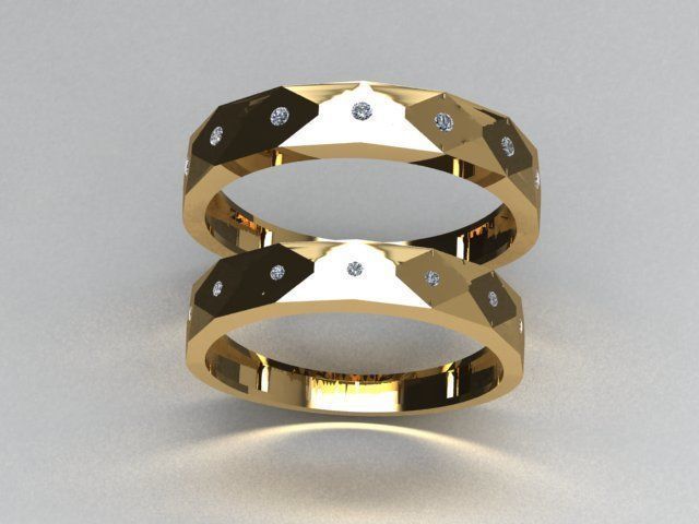 jewelry ring 3D print model_2