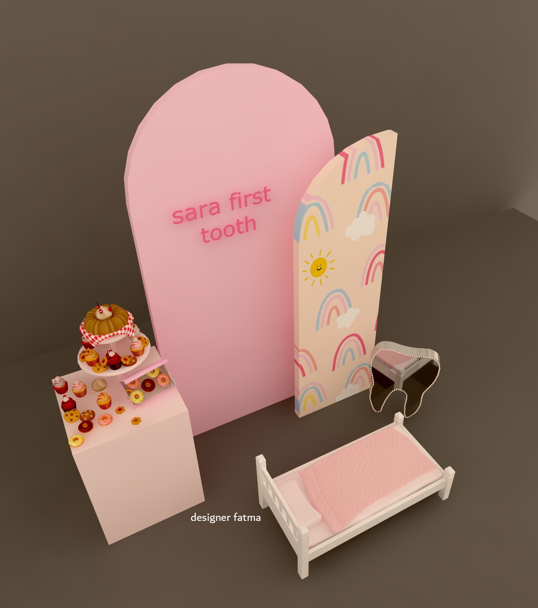 first tooth 3D model_3