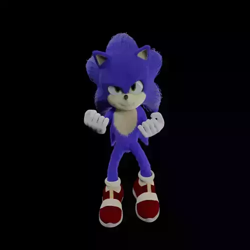 Sonic the Hedgehog 3D model