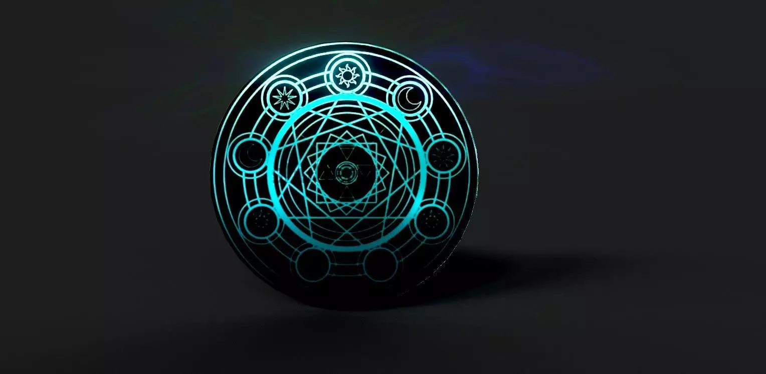 Magic Ring Free low-poly 3D model