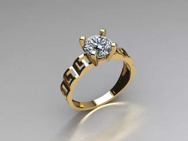 jewelry ring 3D print model