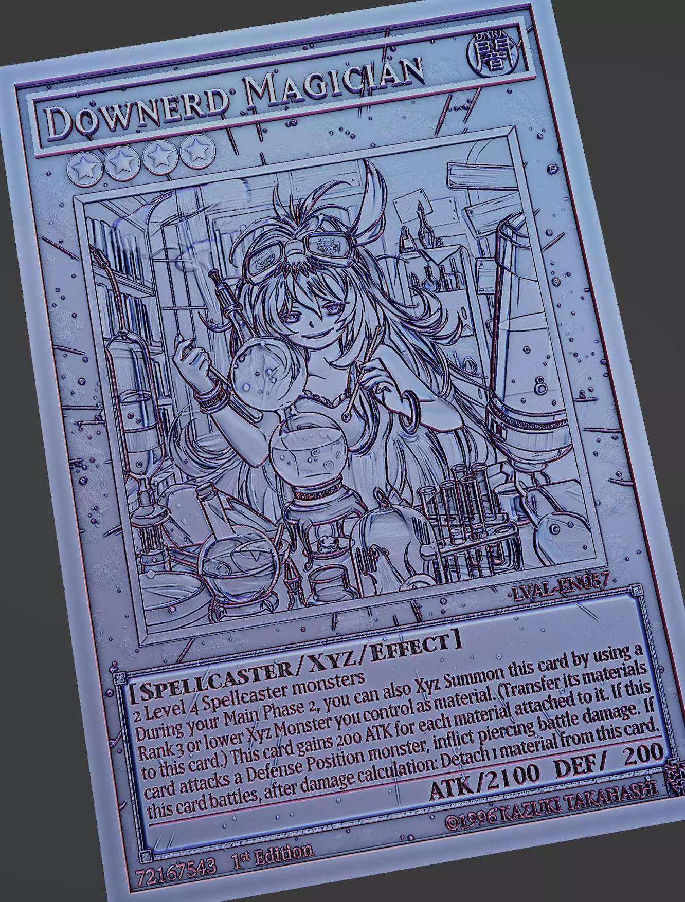 downerd magician - yugioh 3D print model