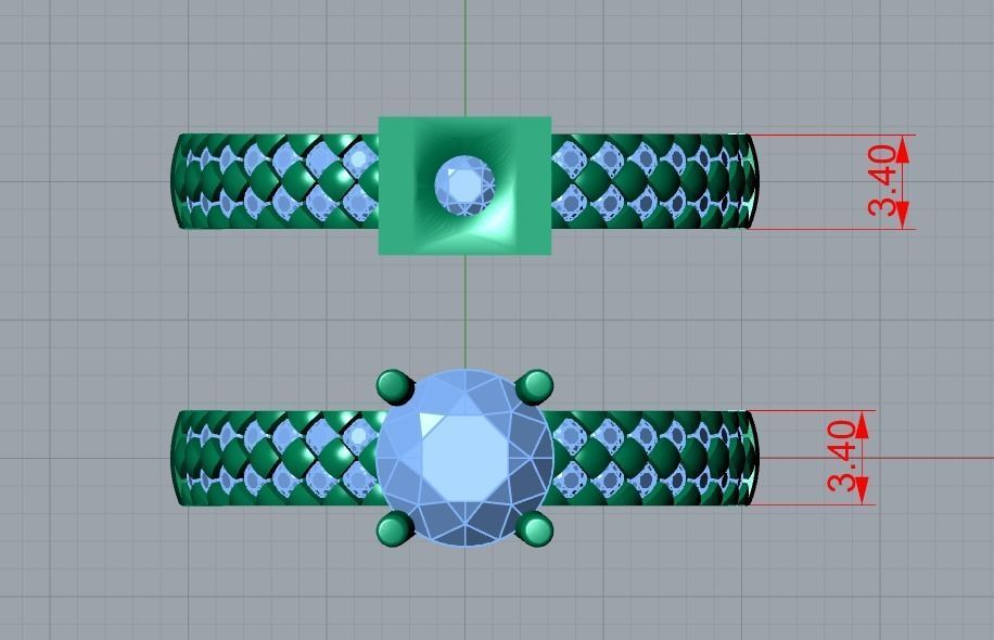 jewelry ring 3D print model_12