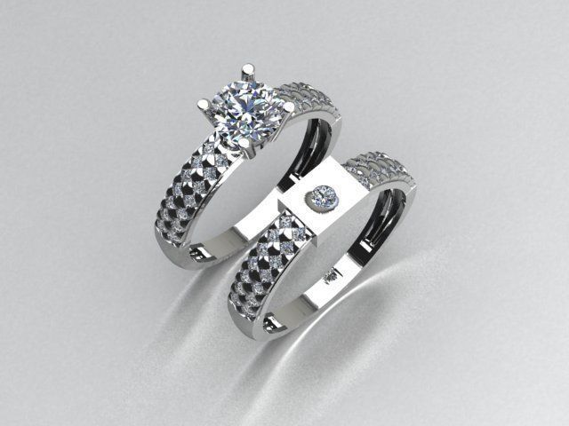 jewelry ring 3D print model_5