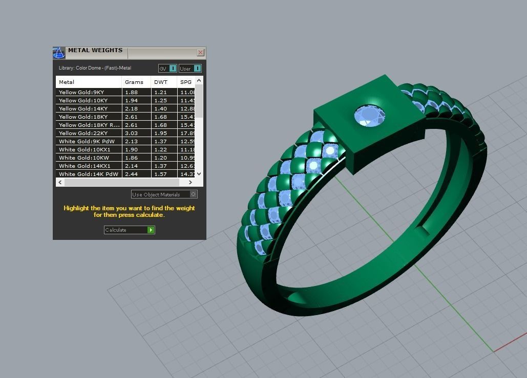 jewelry ring 3D print model_7