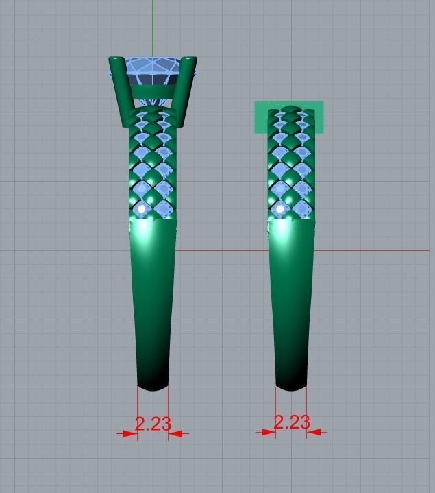jewelry ring 3D print model_13