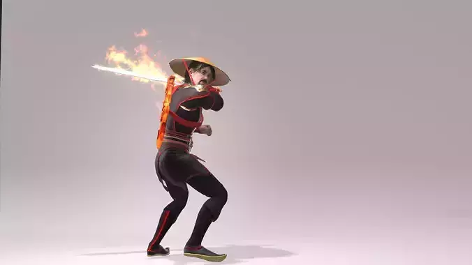 hmong hero suits 3D model