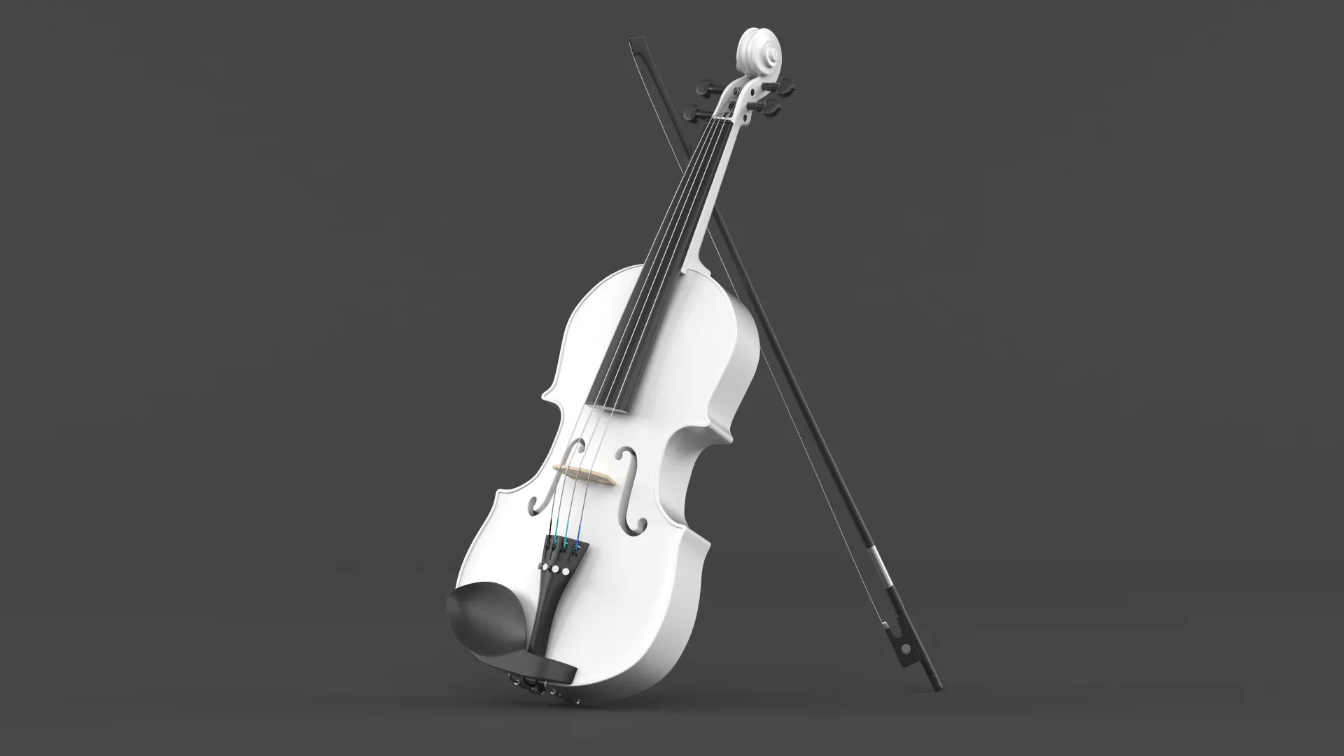 Violin 3D model