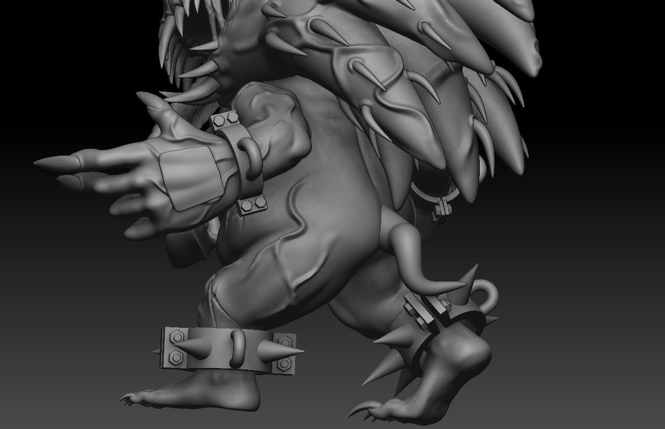 Venom Sonic 3D print model 3D print model_19