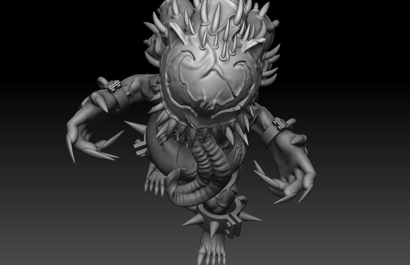 Venom Sonic 3D print model 3D print model_11