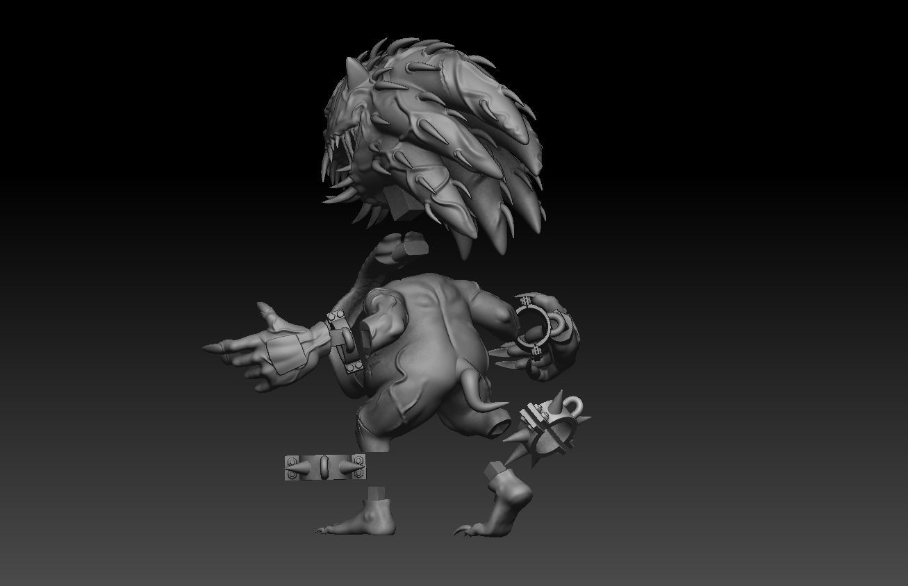 Venom Sonic 3D print model 3D print model_14