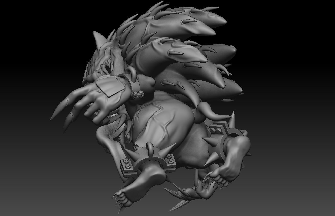 Venom Sonic 3D print model 3D print model_23