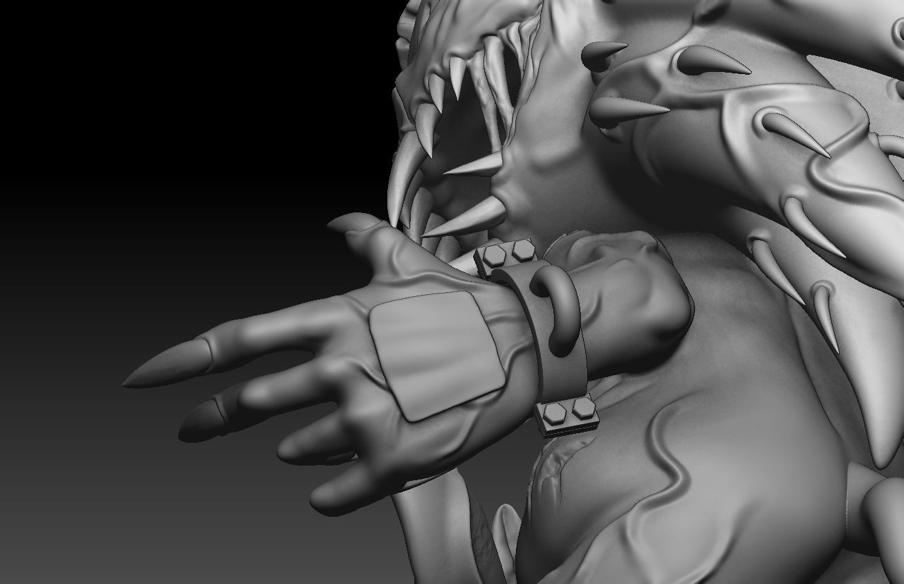 Venom Sonic 3D print model 3D print model_7