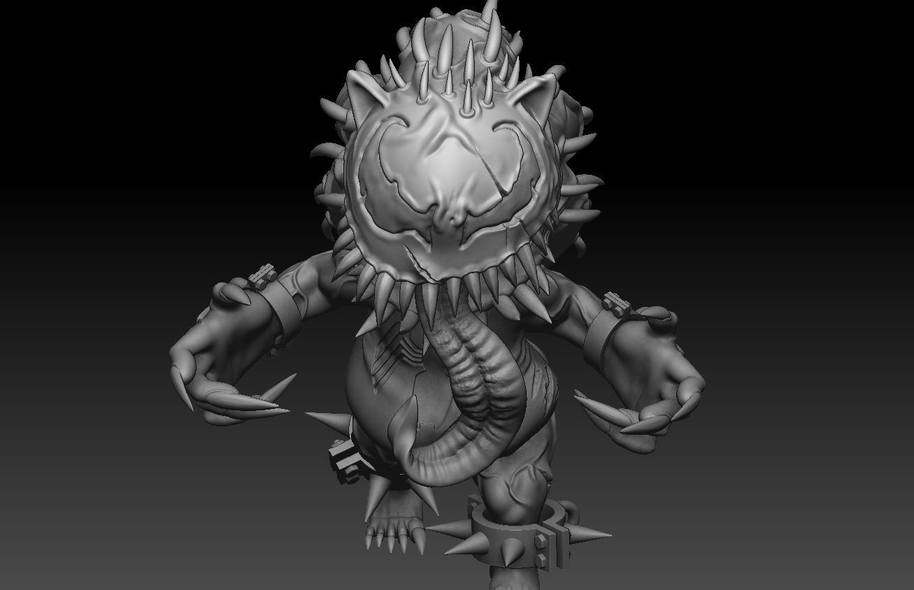 Venom Sonic 3D print model 3D print model_6