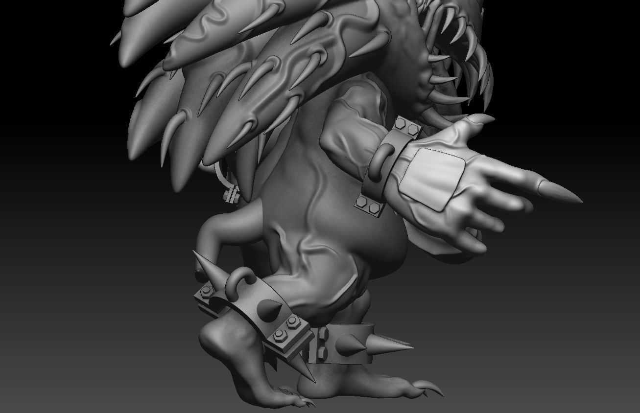 Venom Sonic 3D print model 3D print model_20