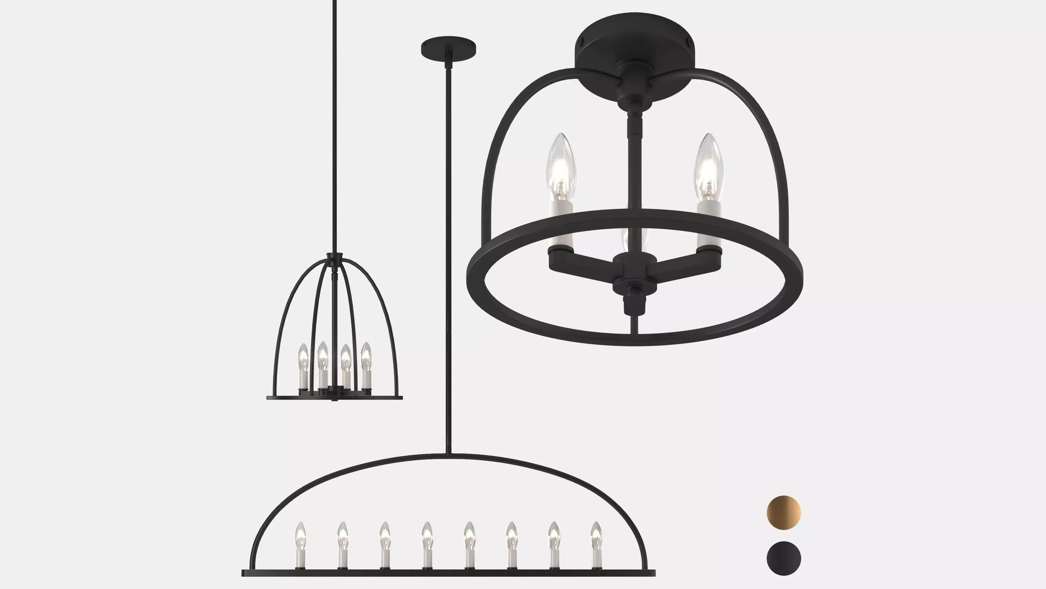 Crystorama Abbott 3D model_0