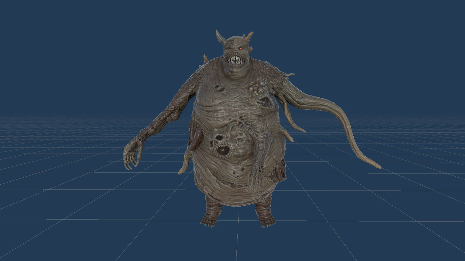 Evil Undead 5 Low-poly 3D model_27