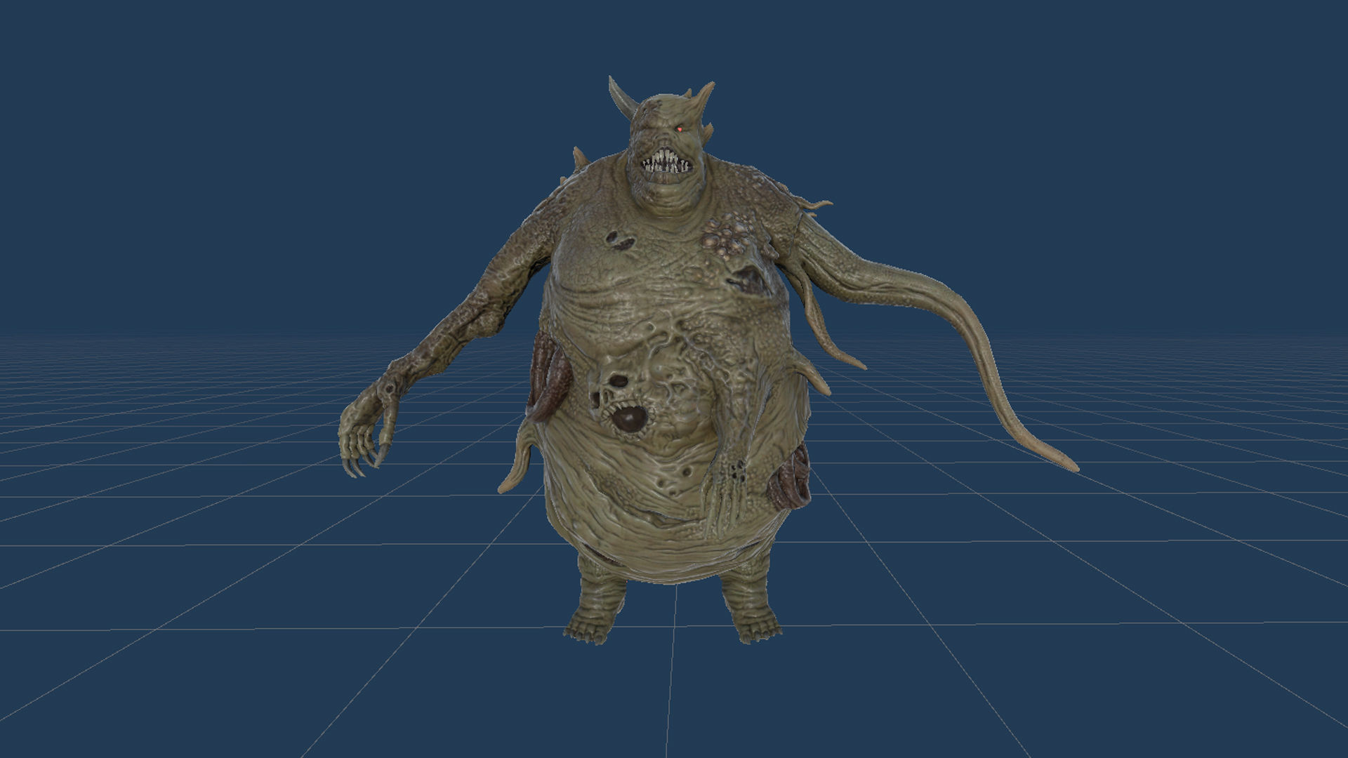 Evil Undead 5 Low-poly 3D model_26