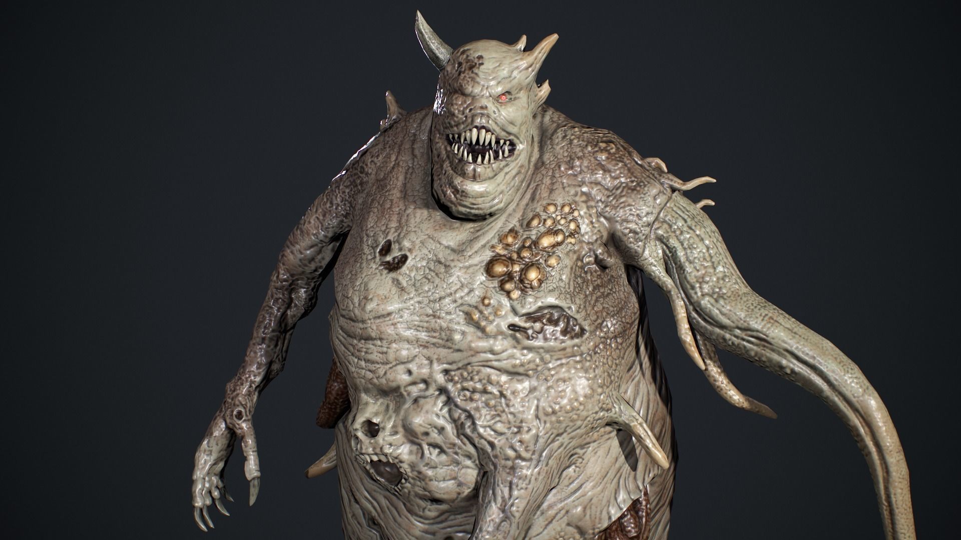 Evil Undead 5 Low-poly 3D model_12