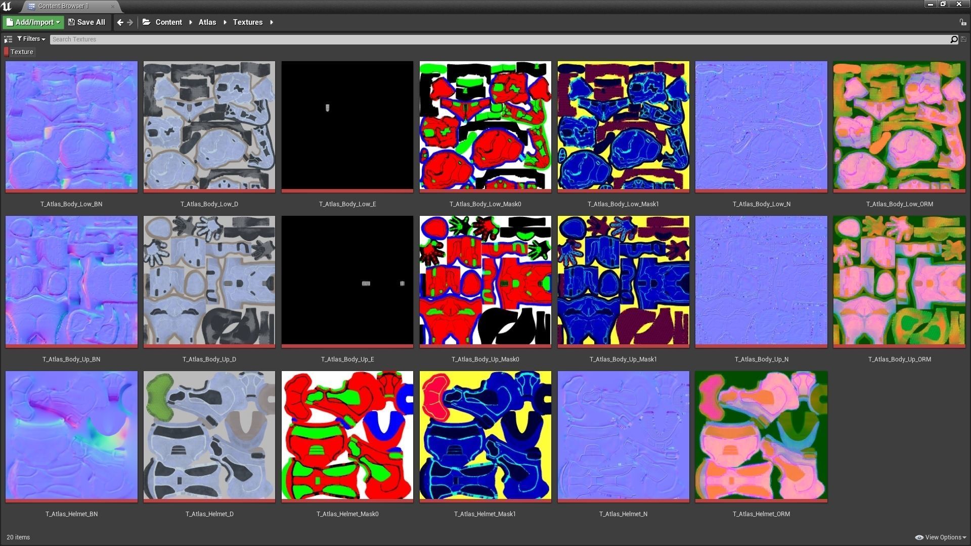Atlas - Rigged Sci-Fi Character Low-poly 3D model_27