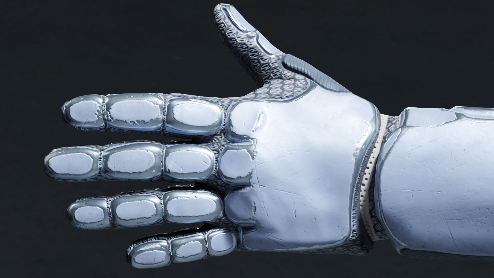 Atlas - Rigged Sci-Fi Character Low-poly 3D model_15