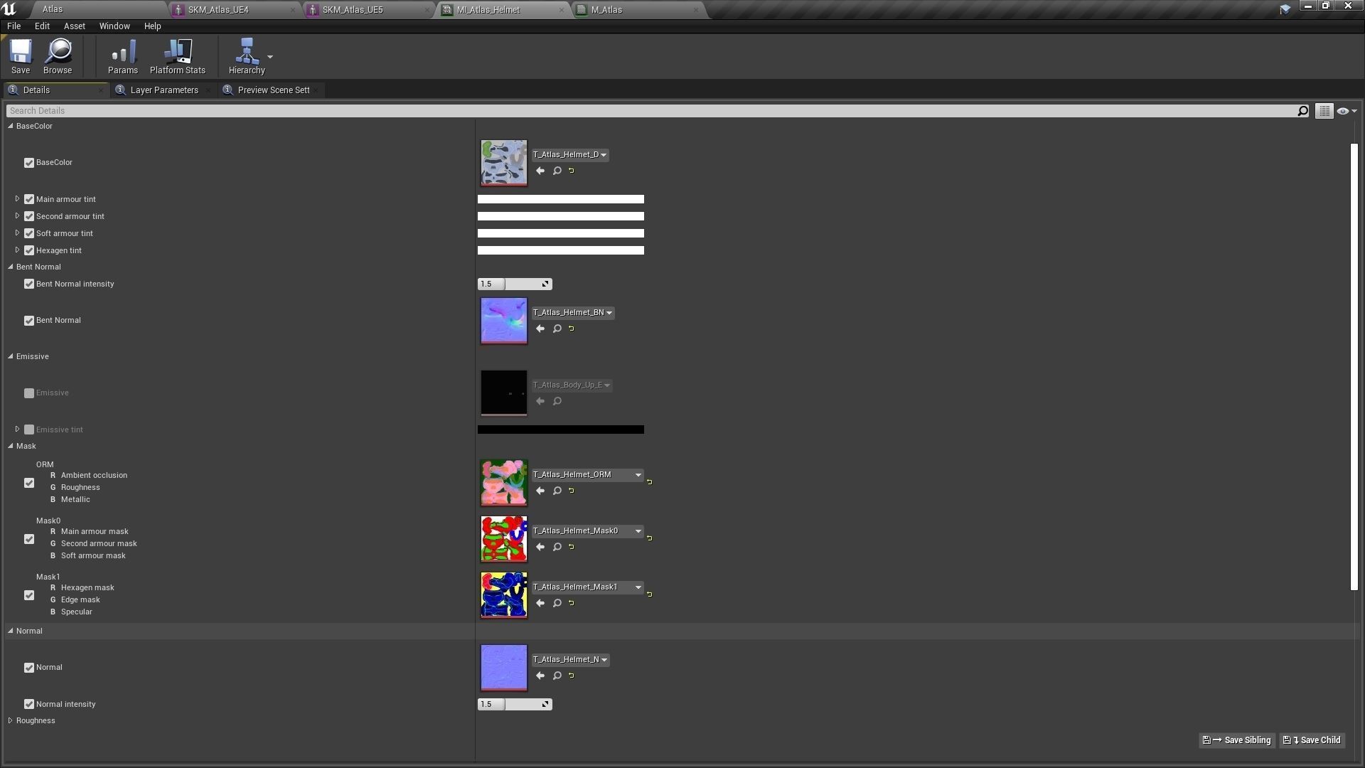 Atlas - Rigged Sci-Fi Character Low-poly 3D model_26