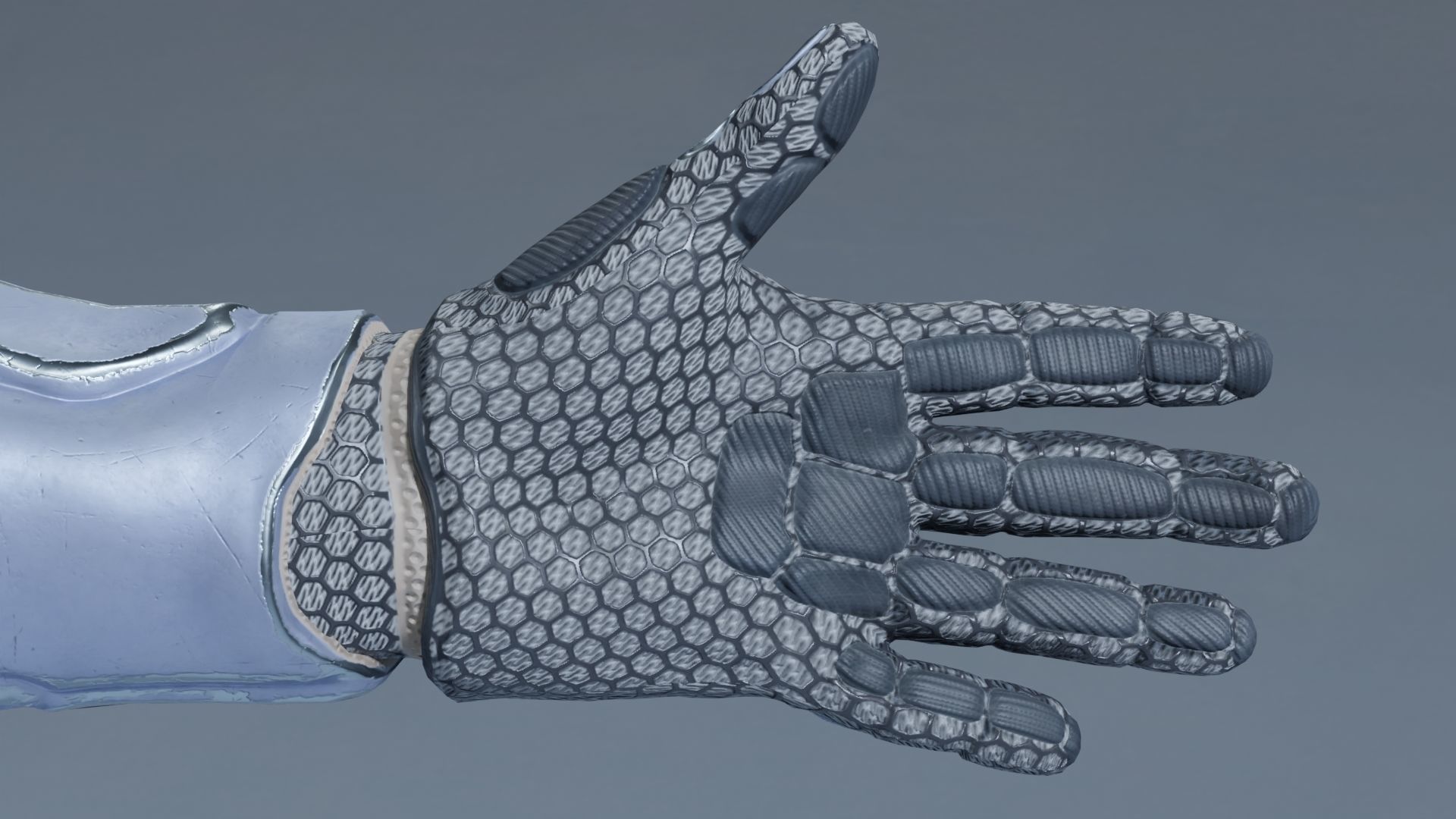 Atlas - Rigged Sci-Fi Character Low-poly 3D model_16