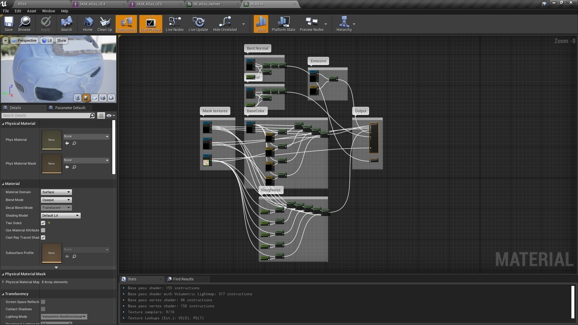 Atlas - Rigged Sci-Fi Character Low-poly 3D model_25
