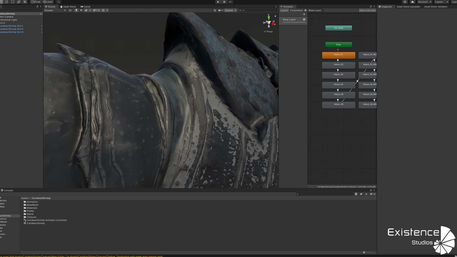 Ocean Monster Fish Pack - Fish low poly model - horror fish - 0 3D Model Collection_37