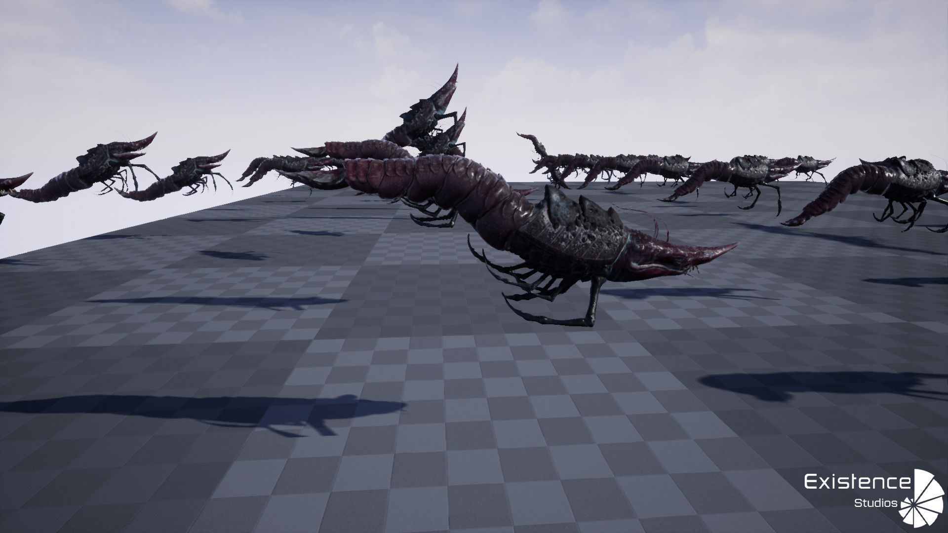 Ocean Monster Fish Pack - Fish low poly model - horror fish - 0 3D Model Collection_25