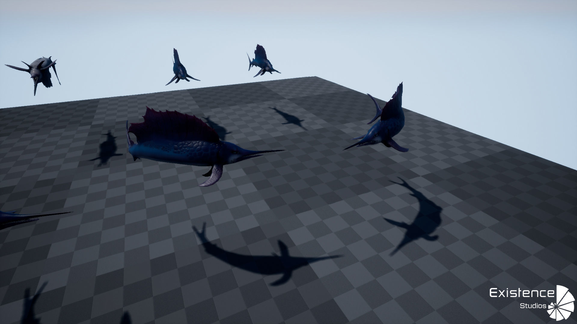 Ocean Monster Fish Pack - Fish low poly model - horror fish - 0 3D Model Collection_24
