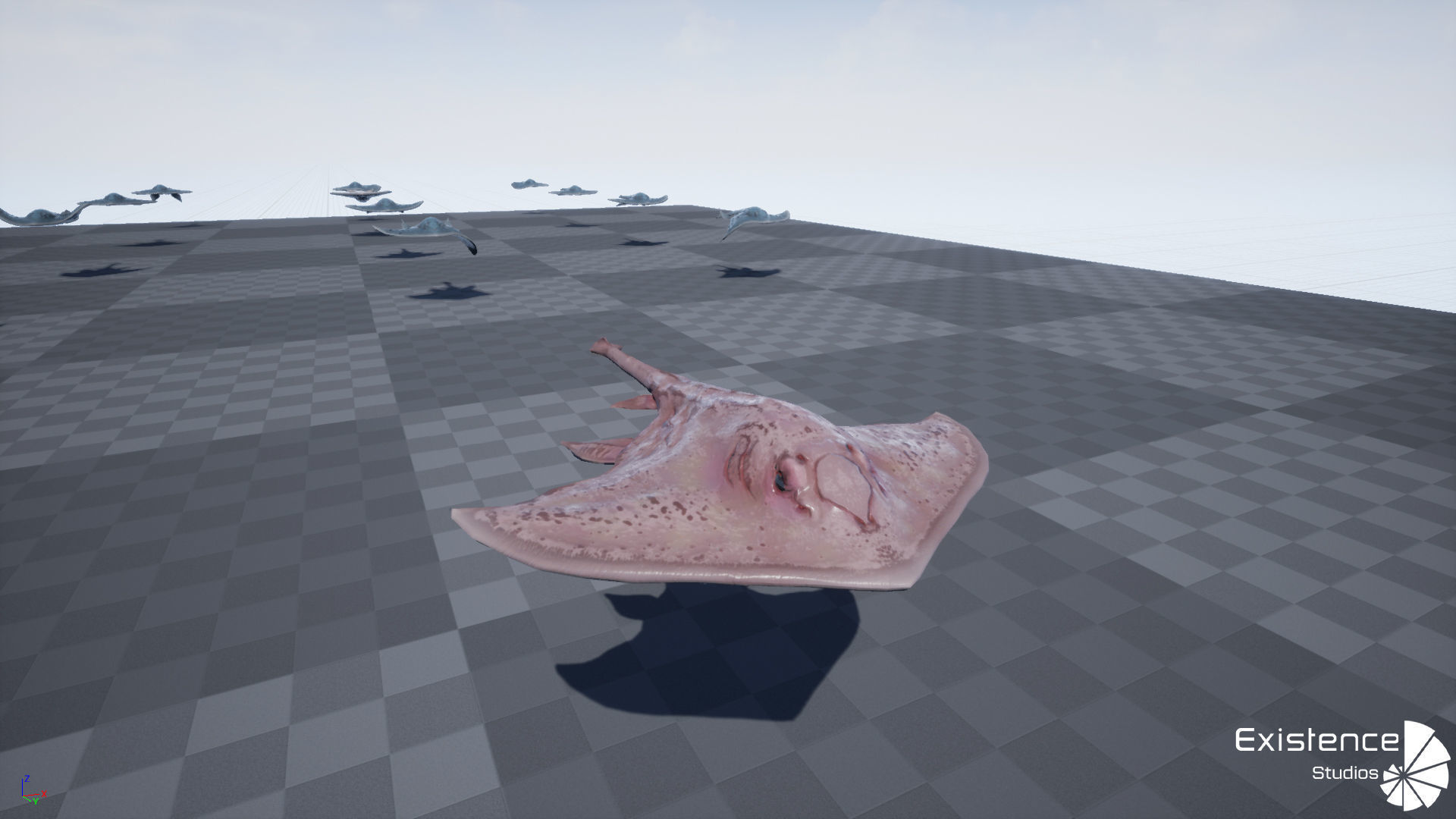 Ocean Monster Fish Pack - Fish low poly model - horror fish - 0 3D Model Collection_36