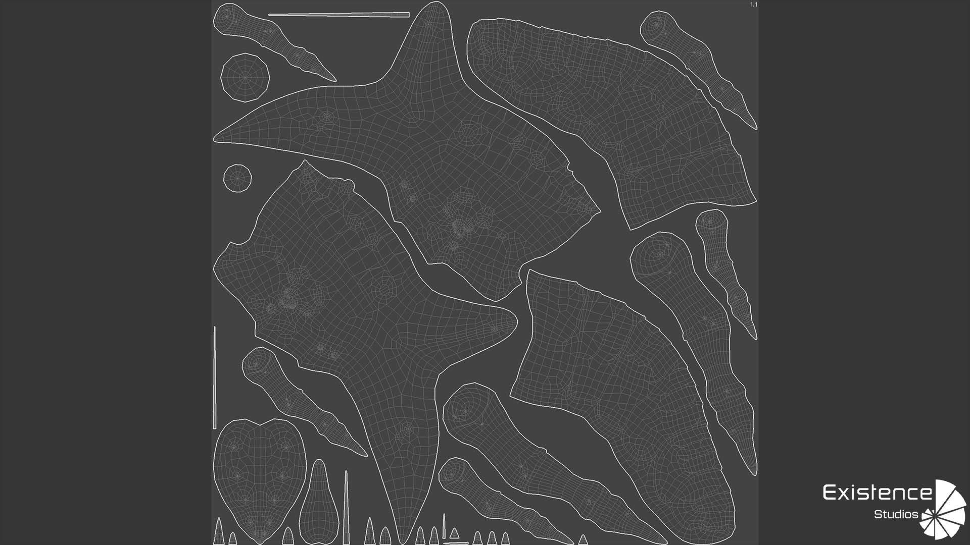 Ocean Monster Fish Pack - Fish low poly model - horror fish - 0 3D Model Collection_19