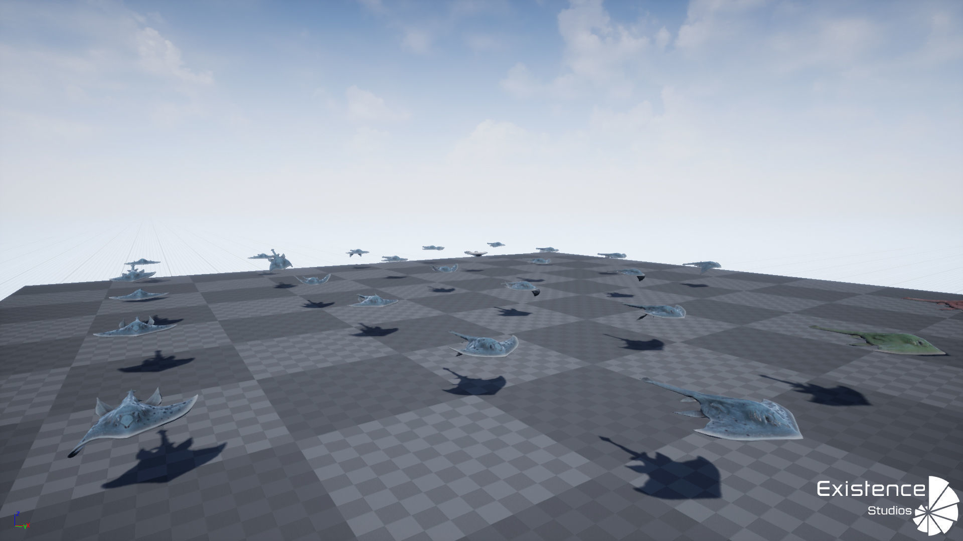 Ocean Monster Fish Pack - Fish low poly model - horror fish - 0 3D Model Collection_35