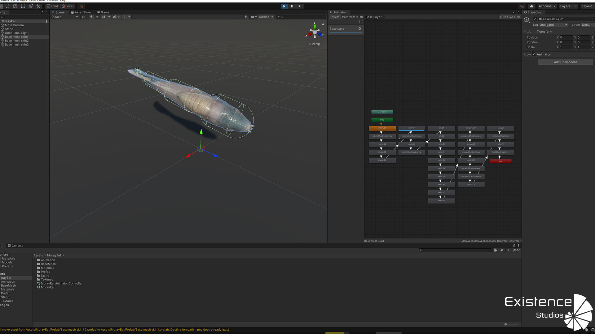 Ocean Monster Fish Pack - Fish low poly model - horror fish - 0 3D Model Collection_47