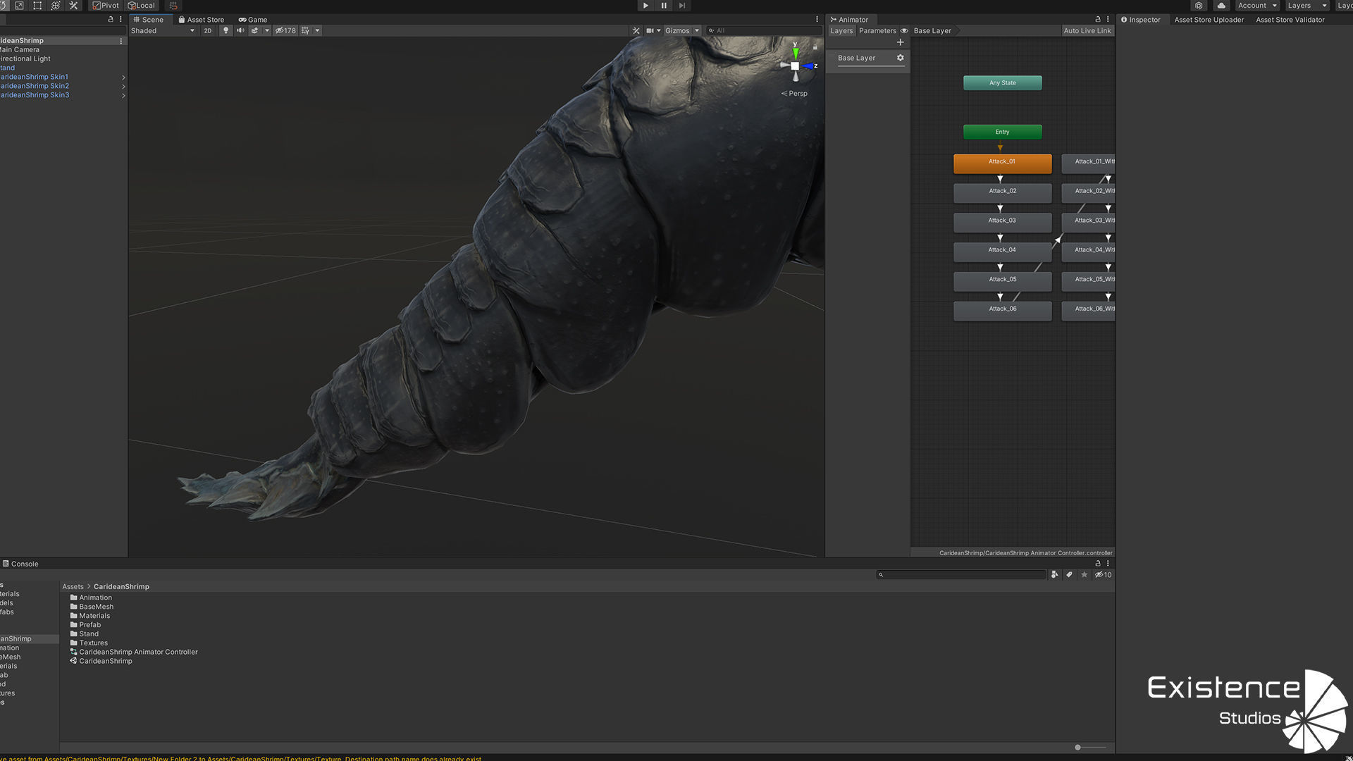 Ocean Monster Fish Pack - Fish low poly model - horror fish - 0 3D Model Collection_39