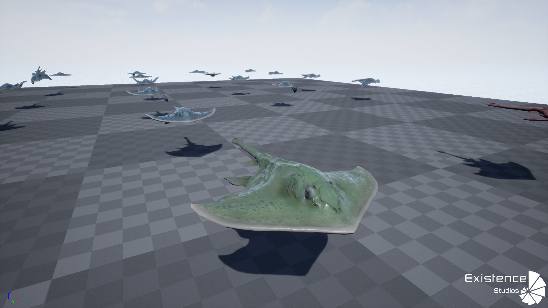 Ocean Monster Fish Pack - Fish low poly model - horror fish - 0 3D Model Collection_34