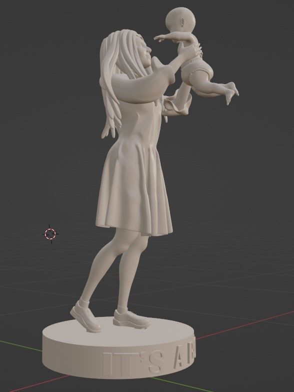 It is a boy 3D print model_2