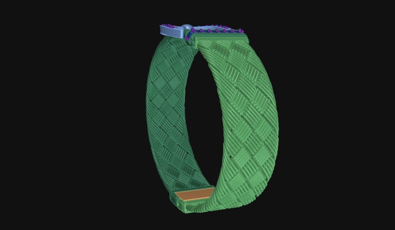 Bracelet - Jewlery 3D print model_8