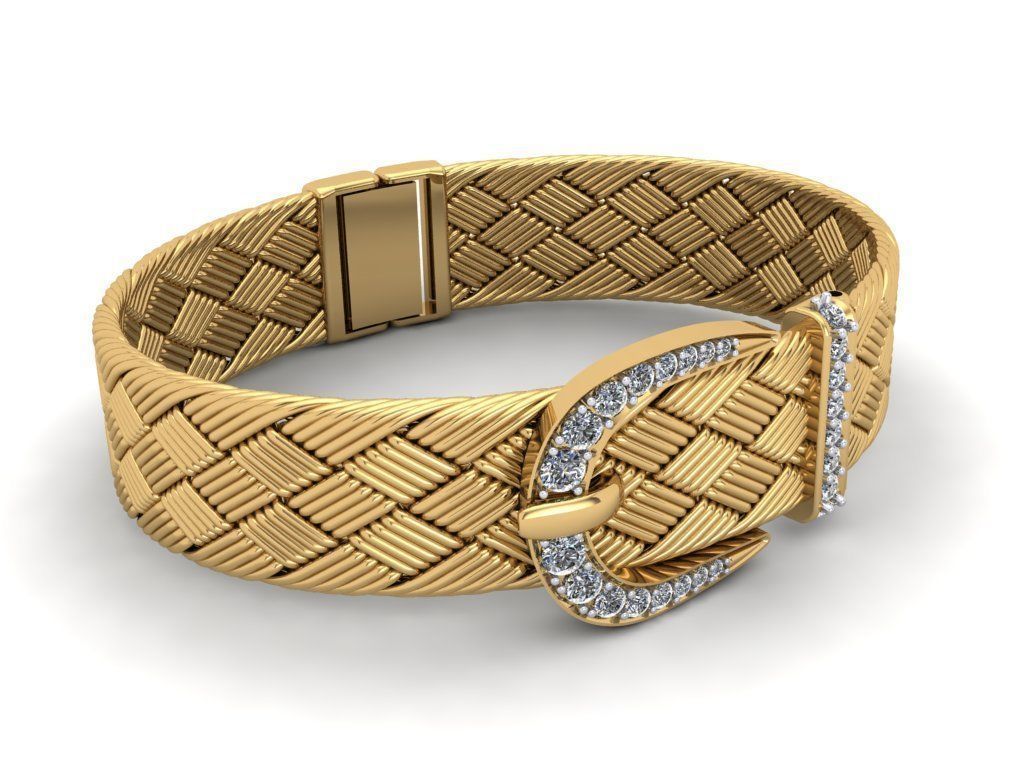 Bracelet - Jewlery 3D print model_3