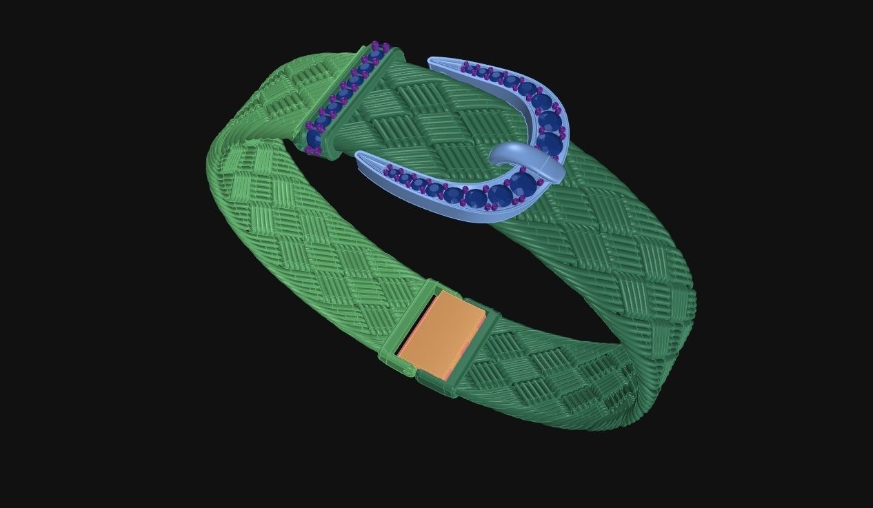 Bracelet - Jewlery 3D print model_7