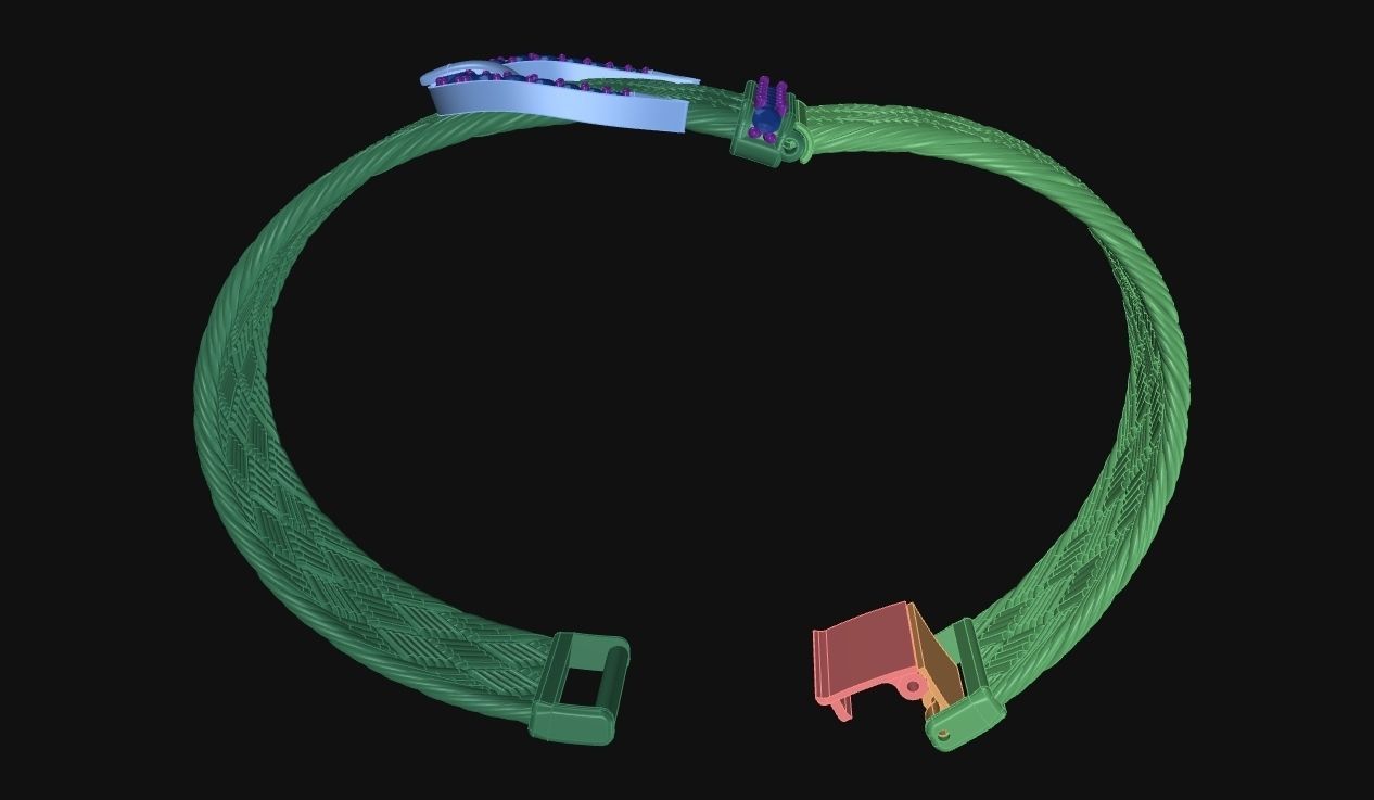 Bracelet - Jewlery 3D print model_11