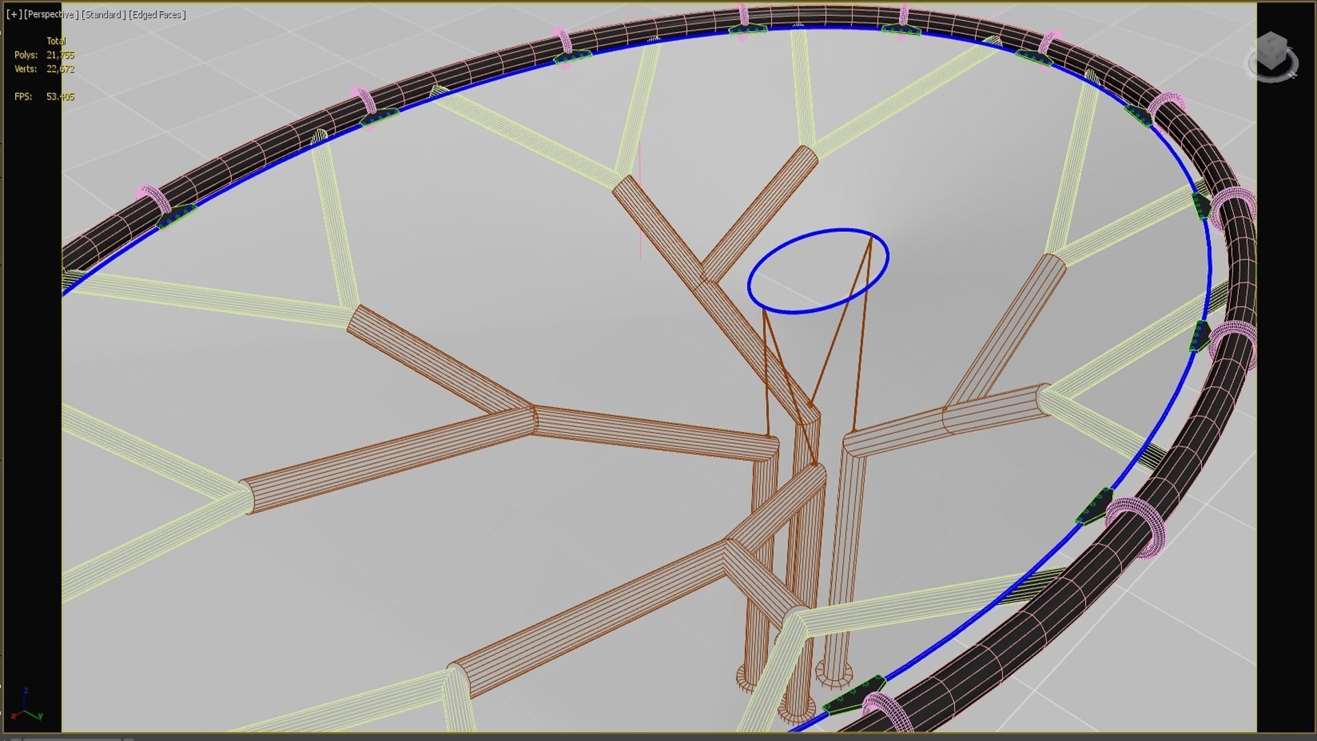 Tensile Membrane Structure 3D model_8