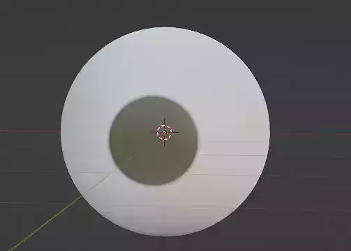 Eye-1 ball with hole in middle